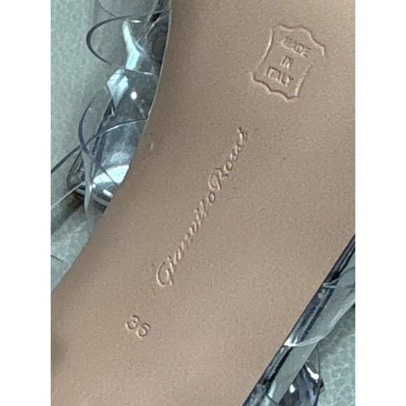 Gianvito Rossi Crystal Fever 85mm sandals in Transparent 36 Womens High Heels - Picture 12 of 15